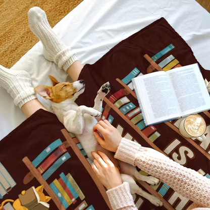 Reading Is My Happy Place - Koc dla miłośników książek