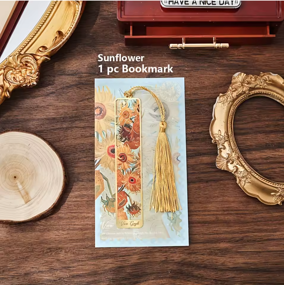 Metal Vintage Bookmark - Metalowa zakładka do książek