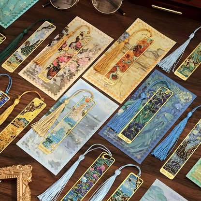 Metal Vintage Bookmark - Metalowa zakładka do książek