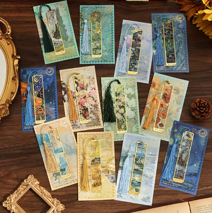 Metal Vintage Bookmark - Metalowa zakładka do książek