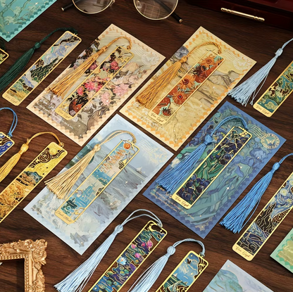 Metal Vintage Bookmark - Metalowa zakładka do książek