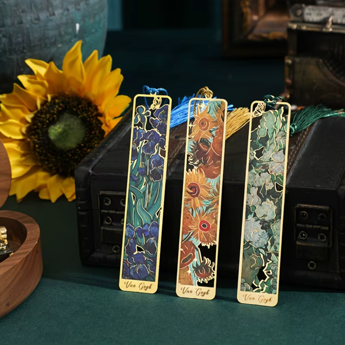 Metal Vintage Bookmark - Metalowa zakładka do książek